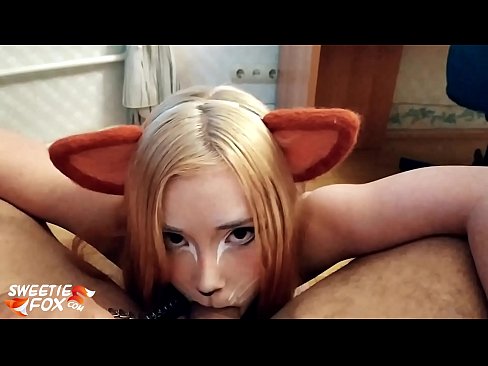 ❤️ Китсуне гута курац и сперму у устима Слутс код нас ❤